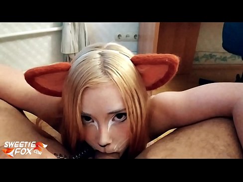 ❤️ Kitsune jibla 'dick u cum f'ħalqha ❌ Porn ta' kwalità lilna ❌️❤